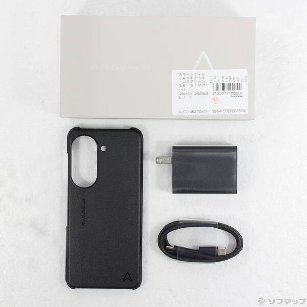 〔中古〕ASUS(エイスース) Zenfone 10 256GB オーロラグリーン ZF10-GR8S256 SIMフリー〔276-ud〕 |  | 04