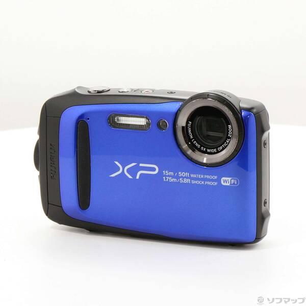 〔中古〕富士フイルム(FUJIFILM) FinePix XP90 BL (1640画素／5倍／防水／ブルー／SDXC)〔262-ud〕 | 