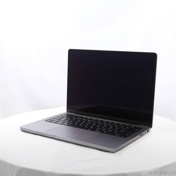 〔中古〕MacBook Pro 14.2-inch Late-2021 MKGP3J／A Apple M1 Pro 8コアCPU_14コアGPU 16GB SSD512GB スペースグレイ 〔26.3 Tahoe〕〔258-ud〕 | 