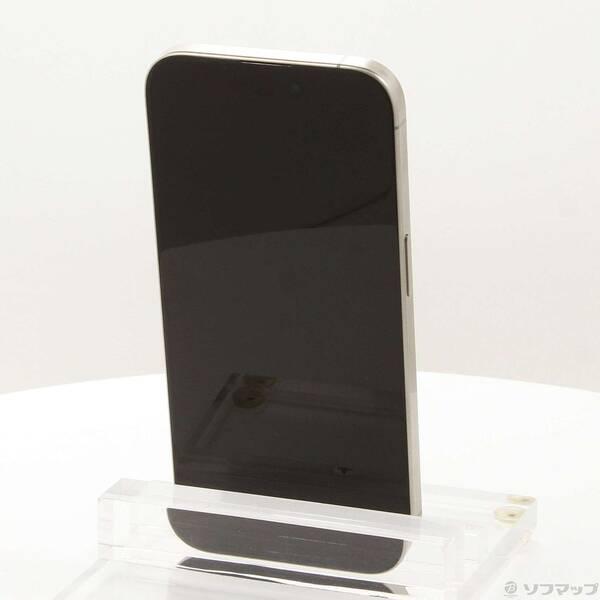 〔中古〕Apple(アップル) iPhone15 Pro 256GB ナチュラルチタニウム MTUF3J／A SIMフリー〔276-ud〕 |  | 02