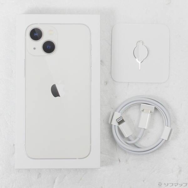 〔中古〕Apple(アップル) iPhone13 mini 128GB スターライト MLJE3J／A SIMフリー〔247-ud〕 |  | 04