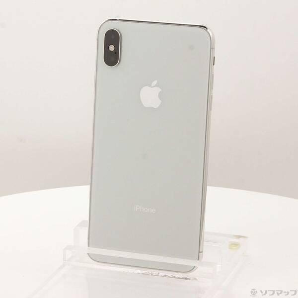 〔中古〕Apple(アップル) iPhoneXS Max 256GB シルバー NT6V2J／A SoftBank〔348-ud〕 | 