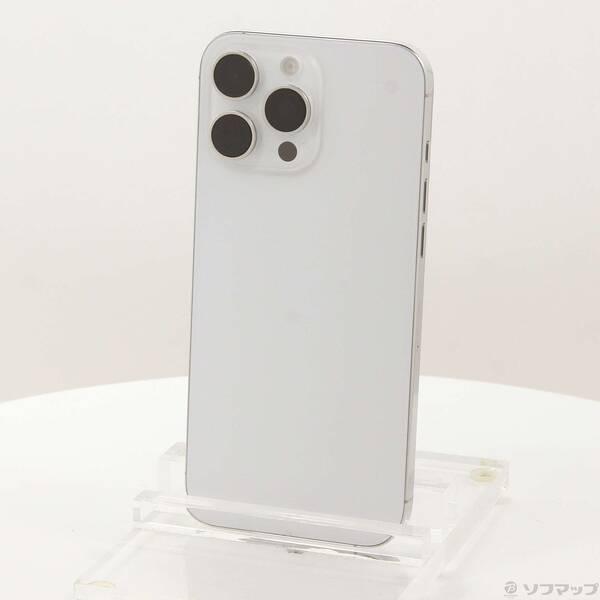 〔中古〕Apple(アップル) iPhone16 Pro Max 256GB ホワイトチタニウム MYWH3J／A SIMフリー〔348-ud〕 | 