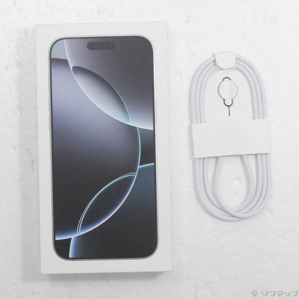 〔中古〕Apple(アップル) iPhone16 Pro Max 256GB ホワイトチタニウム MYWH3J／A SIMフリー〔348-ud〕 |  | 04
