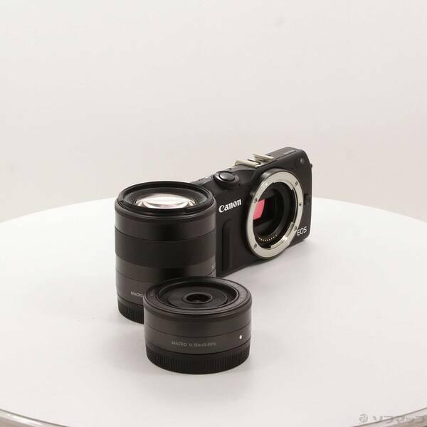 〔中古〕Canon(キヤノン) EOS M2 ダブルレンズキット ブラック (1800万画素／SDXC)〔198-ud〕 |  | 03