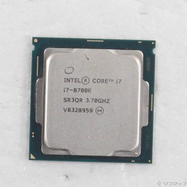 〔中古〕intel(インテル) Core i7 8700K 〔3.7GHz／LGA 1151〕〔262-ud〕 | 