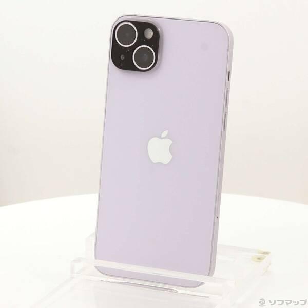 〔中古〕Apple(アップル) iPhone14 Plus 256GB パープル MQ4M3J／A SIMフリー〔377-ud〕 | 