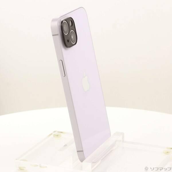 〔中古〕Apple(アップル) iPhone14 Plus 256GB パープル MQ4M3J／A SIMフリー〔377-ud〕 |  | 03