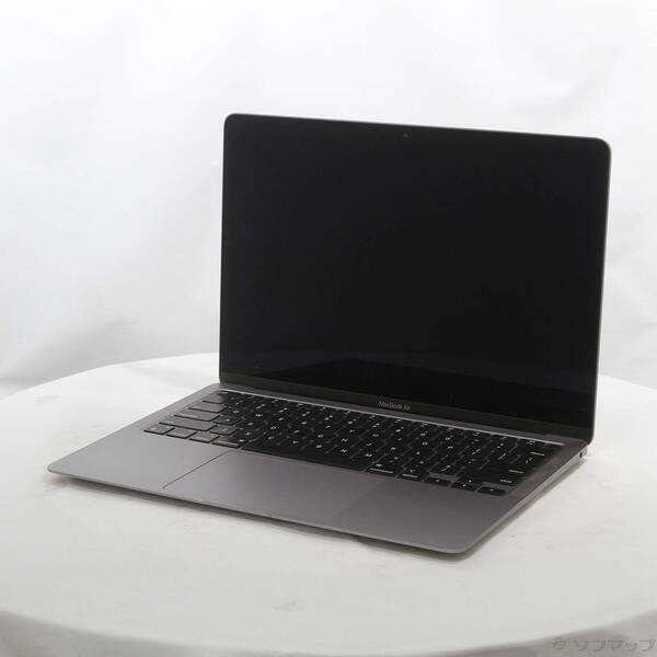 〔中古〕Apple(アップル) MacBook Air 13.3-inch Late-2020 MGN73J／A Apple M1 8コアCPU_8コアGPU 16GB SSD2TB スペースグレイ 〔macOS v26.3〕〔305-ud〕 | 