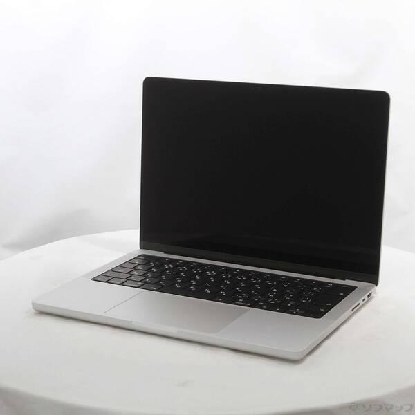 〔中古〕Apple(アップル) MacBook Pro 14.2-inch Late-2021 MKGR3J／A Apple M1 Pro 8コアCPU_14コアGPU 16GB SSD512GB シルバー 〔15.3 Sequoia〕〔297-ud〕 | 