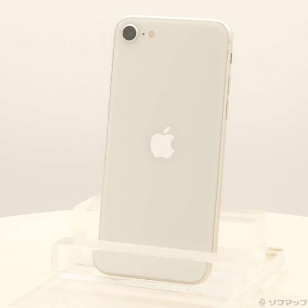 〔中古〕Apple(アップル) iPhone SE 第3世代 64GB スターライト MMYD3J／A SIMフリー〔258-ud〕 | 