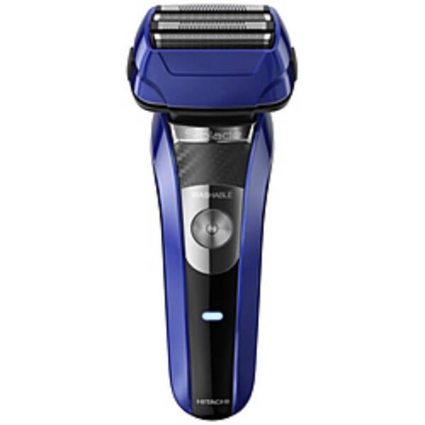 〔中古〕HITACHI(日立) メンズシェーバー S-blade(エスブレード) S-blade(エスブレード) ブルー RMH-F470B-A ［4枚刃 ／AC100V-240V］ 〔箱破損品〕〔258-ud〕 | 