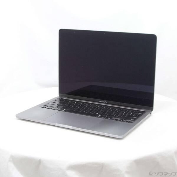 〔中古〕Apple(アップル) MacBook Pro 13.3-inch Late-2020 MYD92J／A Apple M1 8コアCPU_8コアGPU 16GB SSD2TB スペースグレイ 〔26.3 Tahoe〕〔295-ud〕 | 