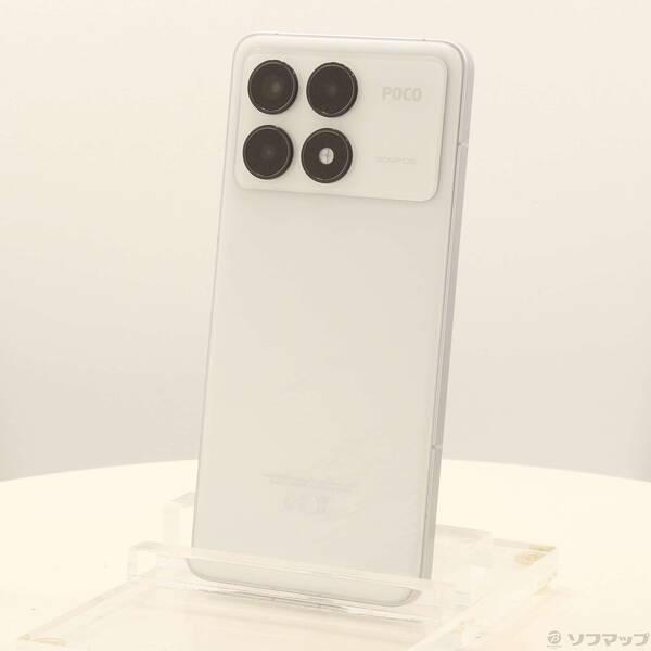 〔中古〕XIAOMI POCO F6 Pro 256GB ホワイト MZB0HEHJP SIMフリー〔276-ud〕 | 