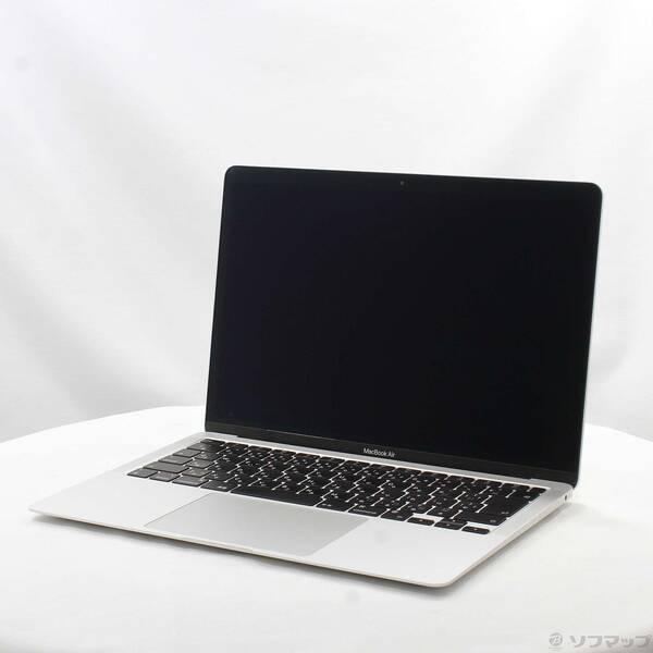 〔中古〕Apple(アップル) MacBook Air 13.3-inch Late-2020 MGN93J／A Apple M1 8コアCPU_7コアGPU 8GB SSD256GB シルバー 〔26.3 Tahoe〕〔368-ud〕 | 