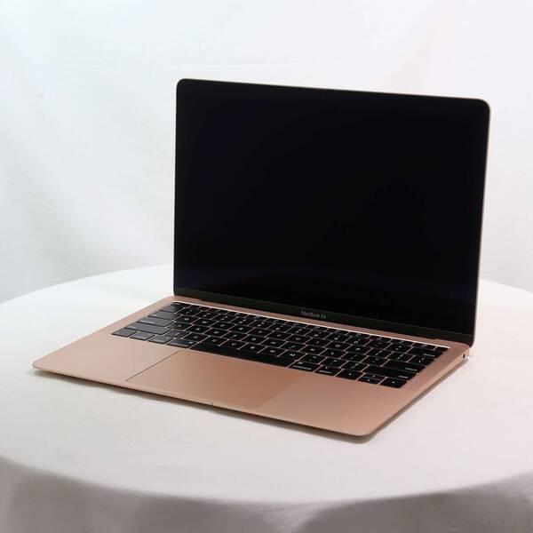 〔中古〕Apple(アップル) MacBook Air 13.3-inch Mid-2019 MVFN2J／A Core_i5 1.6GHz 8GB SSD256GB ゴールド 〔10.15 Catalina〕〔258-ud〕 | 