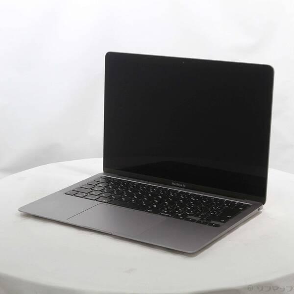 〔中古〕Apple(アップル) MacBook Air 13.3-inch Late-2020 MGN63J／A Apple M1 8コアCPU_7コアGPU 8GB SSD256GB スペースグレイ 〔macOS v26.3.2〕〔368-ud〕 | 