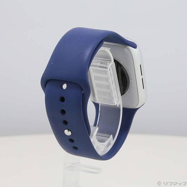 〔中古〕Apple(アップル) Apple Watch SE 第2世代 GPS 44mm シルバーアルミニウムケース デニムスポーツバンド〔258-ud〕 |  | 02