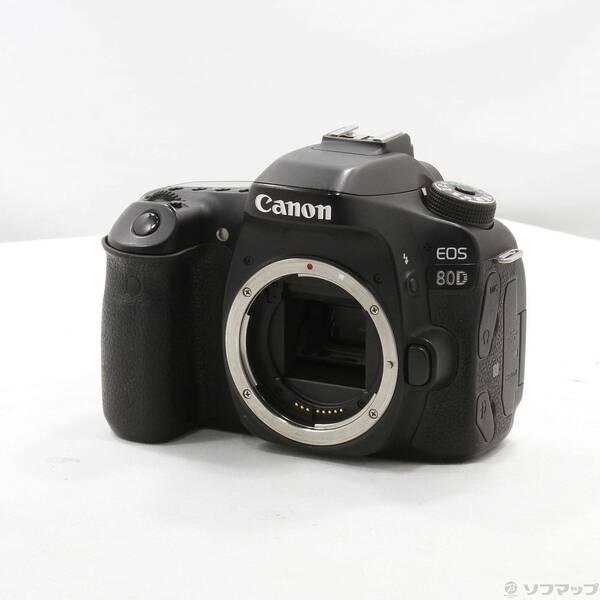 〔中古〕Canon(キヤノン) EOS 80D ボディ ブラック〔258-ud〕 | 