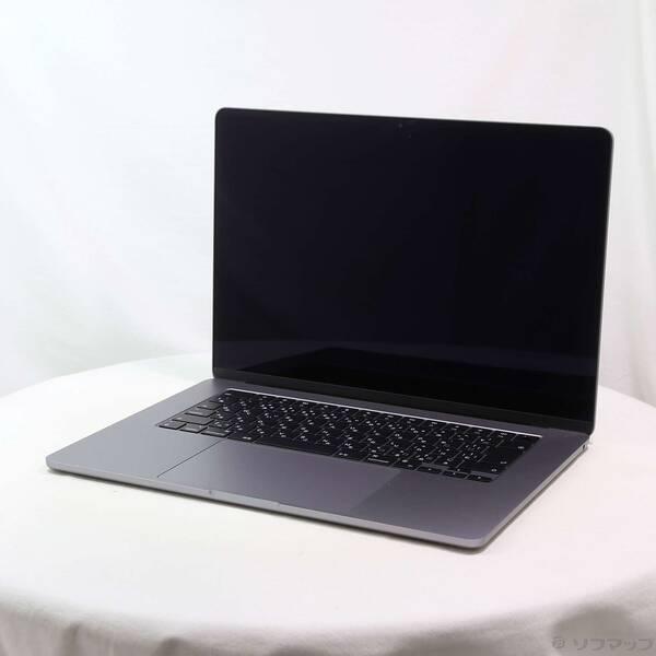 〔中古〕Apple(アップル) MacBook Air 15.3-inch Early-2024 MRYM3J／A Apple M3 8コアCPU_10コアGPU 8GB SSD256GB スペースグレイ 〔macOS v26.3.2〕〔348-ud〕 | 