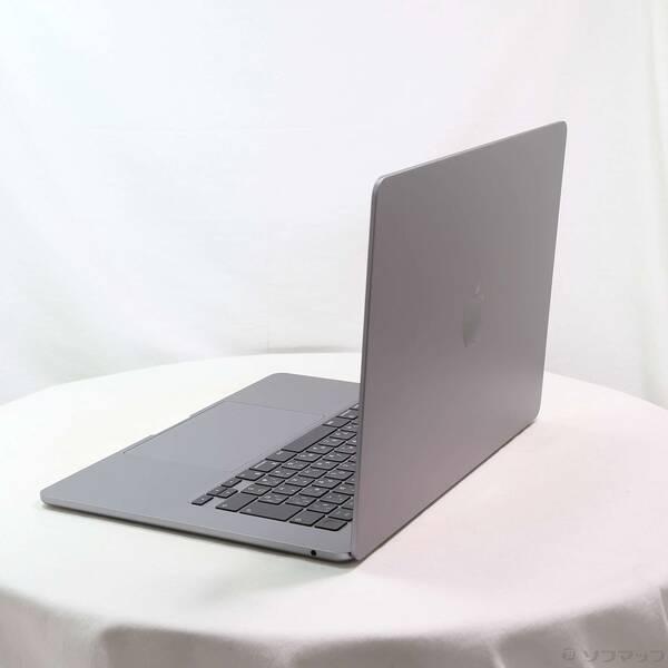 〔中古〕Apple(アップル) MacBook Air 15.3-inch Early-2024 MRYM3J／A Apple M3 8コアCPU_10コアGPU 8GB SSD256GB スペースグレイ 〔macOS v26.3.2〕〔348-ud〕 |  | 01