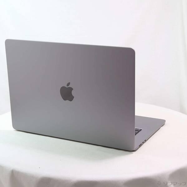 〔中古〕Apple(アップル) MacBook Air 15.3-inch Early-2024 MRYM3J／A Apple M3 8コアCPU_10コアGPU 8GB SSD256GB スペースグレイ 〔macOS v26.3.2〕〔348-ud〕 |  | 02