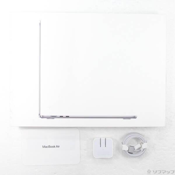 〔中古〕Apple(アップル) MacBook Air 15.3-inch Early-2024 MRYM3J／A Apple M3 8コアCPU_10コアGPU 8GB SSD256GB スペースグレイ 〔macOS v26.3.2〕〔348-ud〕 |  | 04