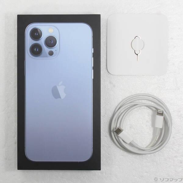 〔中古〕Apple(アップル) iPhone13 Pro Max 128GB シエラブルー MLJ73J／A SIMフリー〔262-ud〕 |  | 04