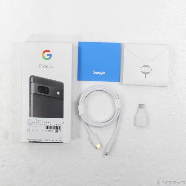 〔中古〕GOOGLE(グーグル) Google Pixel 7a 128GB チャコール GA03694-JP au SIMフリー〔262-ud〕 |  | 04
