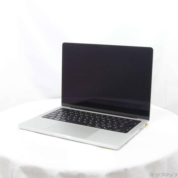 〔中古〕Apple(アップル) MacBook Pro 14.2-inch Late-2021 MKGR3J／A Apple M1 Pro 8コアCPU_14コアGPU 16GB SSD512GB シルバー 〔15.7 Sequoia〕〔295-ud〕 | 