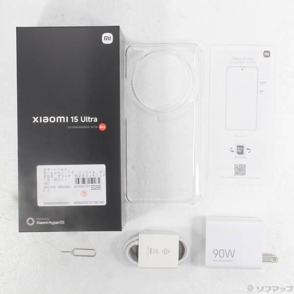 〔中古〕Xiaomi(シャオミ) Xiaomi 15 Ultra 512GB ブラック MZB0JK1JP SIMフリー〔269-ud〕 |  | 04
