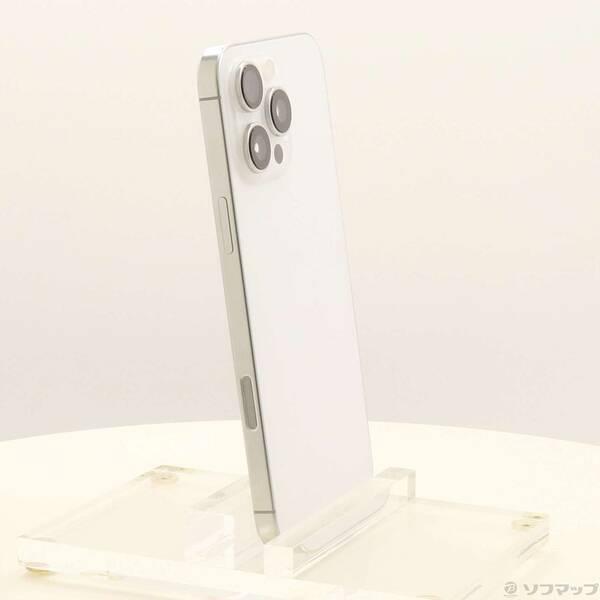 〔中古〕Apple(アップル) iPhone16 Pro Max 512GB ホワイトチタニウム MYWM3J／A SIMフリー〔196-ud〕 |  | 03