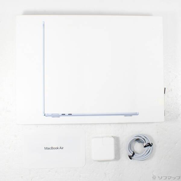〔中古〕〔展示品〕 MacBook Air 13.6-inch Early-2025 MC6T4J／A Apple M4 10コアCPU_8コアGPU 16GB SSD256GB スカイブルー 〔15.7 Sequoia〕〔198-ud〕 |  | 04