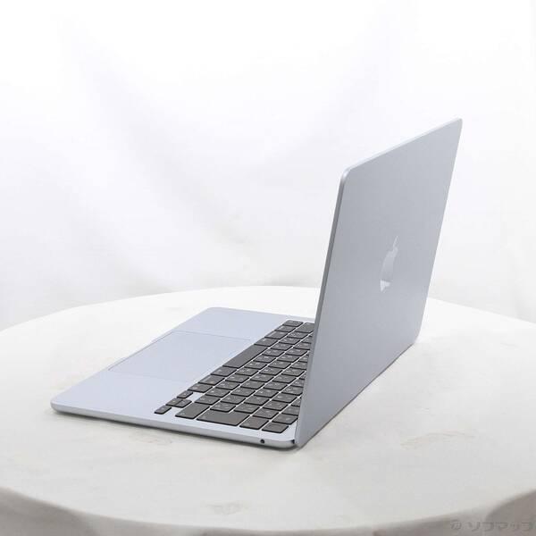 〔中古〕〔展示品〕 MacBook Air 13.6-inch Early-2025 MC6T4J／A Apple M4 10コアCPU_8コアGPU 16GB SSD256GB スカイブルー 〔15.7 Sequoia〕〔258-ud〕 |  | 01