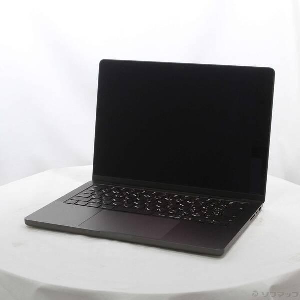 〔中古〕〔展示品〕 MacBook Pro 14.2-inch Late-2025 MDE04J／A Apple M5 10コアCPU_10コアGPU 16GB SSD512GB スペースブラック 〔macOS v26.3.2〕〔262-ud〕 | 