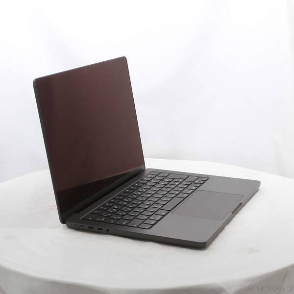 〔中古〕〔展示品〕 MacBook Pro 14.2-inch Late-2025 MDE04J／A Apple M5 10コアCPU_10コアGPU 16GB SSD512GB スペースブラック 〔macOS v26.3.2〕〔262-ud〕 |  | 03