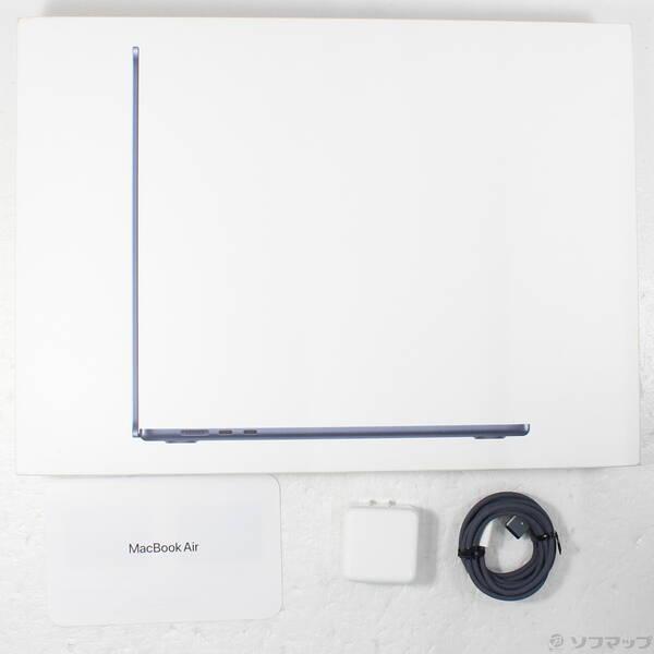 〔中古〕〔展示品〕 MacBook Air 15.3-inch Early-2025 MW1L3J／A Apple M4 10コアCPU_10コアGPU 16GB SSD256GB ミッドナイト 〔15.7 Sequoia〕〔258-ud〕 |  | 04