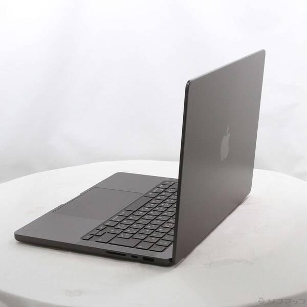 〔中古〕〔展示品〕 MacBook Pro 14.2-inch Late-2025 MDE04J／A Apple M5 10コアCPU_10コアGPU 16GB SSD512GB スペースブラック 〔macOS v26.3.2〕〔344-ud〕 |  | 01