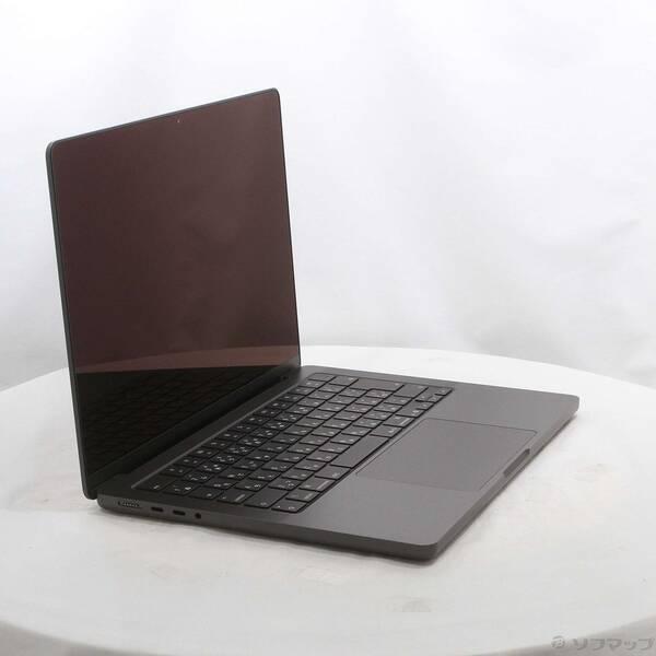 〔中古〕〔展示品〕 MacBook Pro 14.2-inch Late-2025 MDE04J／A Apple M5 10コアCPU_10コアGPU 16GB SSD512GB スペースブラック 〔macOS v26.3.2〕〔344-ud〕 |  | 03