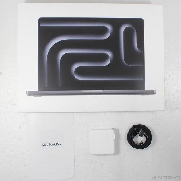 〔中古〕〔展示品〕 MacBook Pro 14.2-inch Late-2025 MDE04J／A Apple M5 10コアCPU_10コアGPU 16GB SSD512GB スペースブラック 〔macOS v26.3.2〕〔344-ud〕 |  | 04