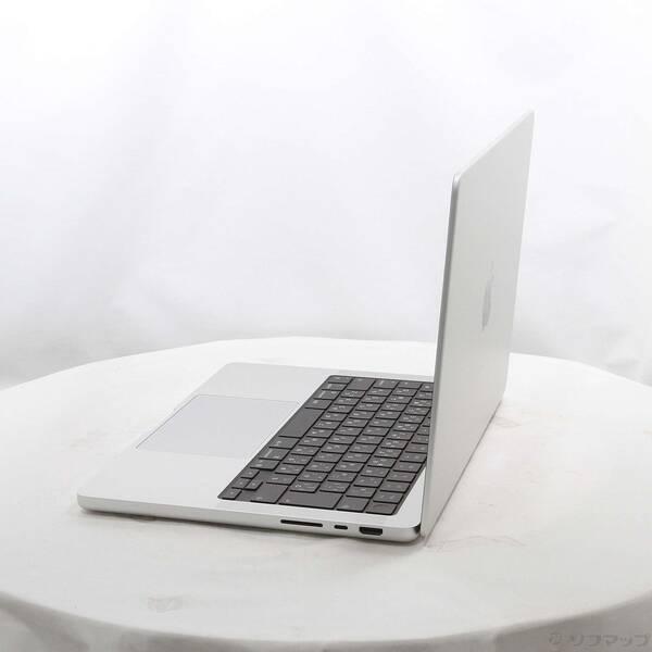 〔中古〕〔展示品〕 MacBook Pro 14.2-inch Late-2025 MDE44J／A Apple M5 10コアCPU_10コアGPU 16GB SSD512GB シルバー 〔macOS v26.3.2〕〔198-ud〕 |  | 01