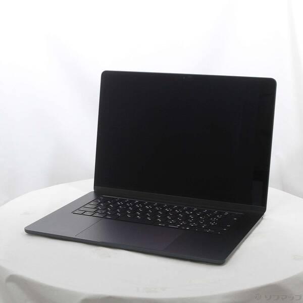 〔中古〕〔展示品〕 MacBook Air 15.3-inch Early-2025 MW1L3J／A Apple M4 10コアCPU_10コアGPU 16GB SSD256GB ミッドナイト 〔15.7 Sequoia〕〔258-ud〕 | 