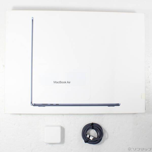 〔中古〕〔展示品〕 MacBook Air 15.3-inch Early-2025 MW1L3J／A Apple M4 10コアCPU_10コアGPU 16GB SSD256GB ミッドナイト 〔15.7 Sequoia〕〔258-ud〕 |  | 04