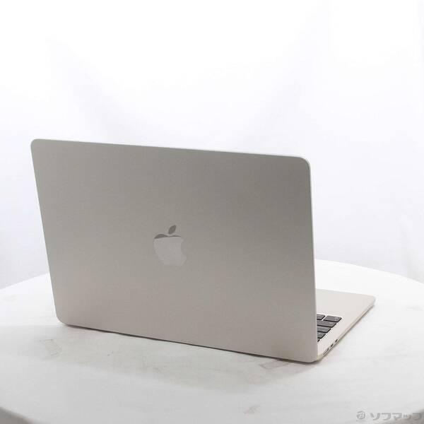 〔中古〕〔展示品〕 MacBook Air 13.6-inch Late-2024 MC7W4J／A Apple M2 8コアCPU_8コアGPU 16GB SSD256GB スターライト 〔15.7 Sequoia〕〔198-ud〕 |  | 02