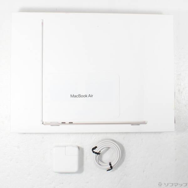 〔中古〕〔展示品〕 MacBook Air 13.6-inch Late-2024 MC7W4J／A Apple M2 8コアCPU_8コアGPU 16GB SSD256GB スターライト 〔15.7 Sequoia〕〔198-ud〕 |  | 04