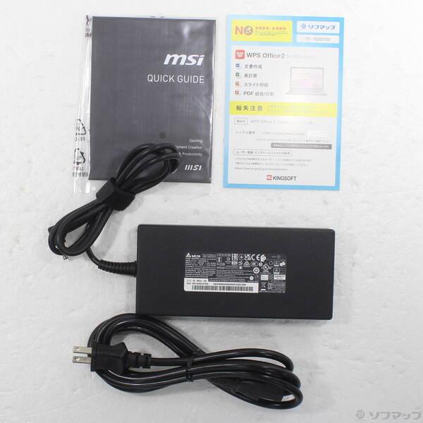 〔中古〕MSI(エムエスアイ) 〔展示品〕 Stealth 14 AI Studio A1V Stealth-14-AI-Studio-A1VEG-4055JP スターブルー〔262-ud〕 |  | 04