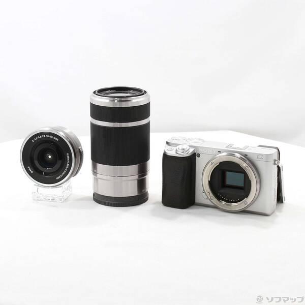 〔中古〕SONY(ソニー) α6400 ILCE-6400Y ダブルズームレンズキット シルバー〔198-ud〕 | 
