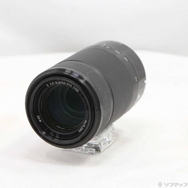 〔中古〕SONY(ソニー) E 55-210mm F4.5-6.3 OSS SEL55210 ブラック (Eレンズ)〔371-ud〕 | 