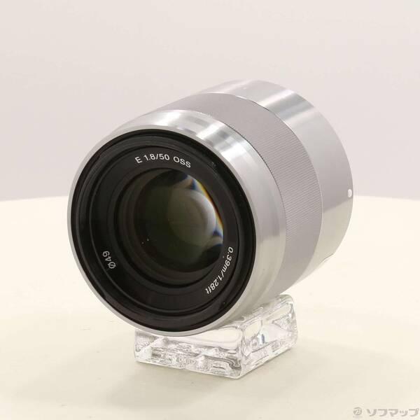 〔中古〕SONY(ソニー) E 50mm F1.8 OSS SEL50F18 Eレンズ／シルバー〔247-ud〕 | 