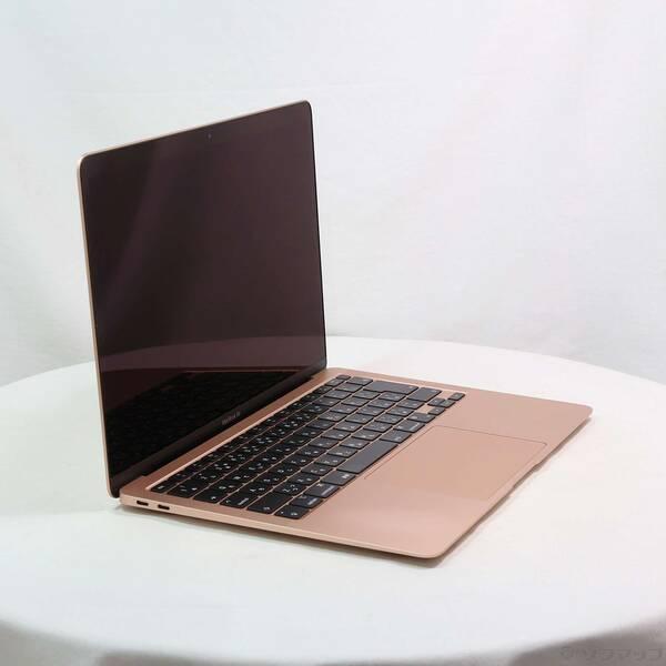 〔中古〕Apple(アップル) MacBook Air 13.3-inch Late-2020 MGND3J／A Apple M1 8コアCPU_7コアGPU 16GB SSD256GB ゴールド 〔26.3 Tahoe〕〔352-ud〕 |  | 03